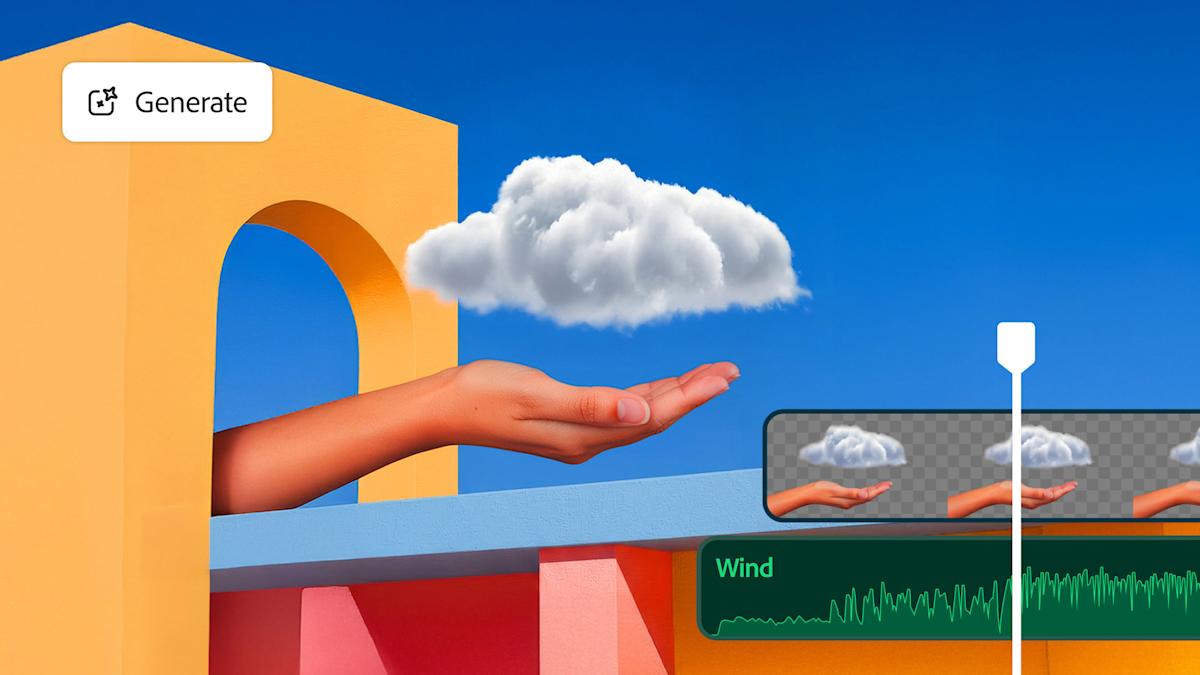 Adobe Firefly now uses AI for soundtracks, speech, and video.