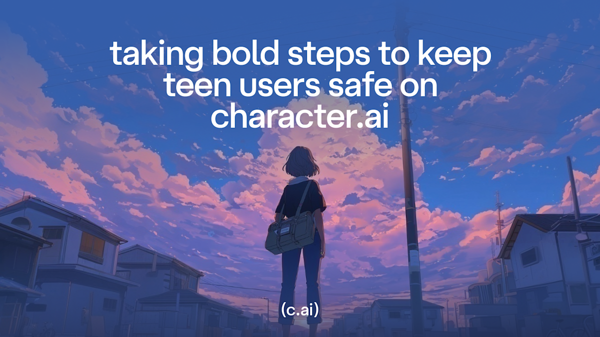 Character.AI to prohibit teens from interacting with chatbots