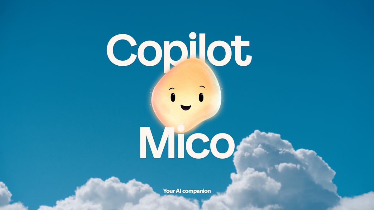 Mico: Microsoft's AI Version of Clippy