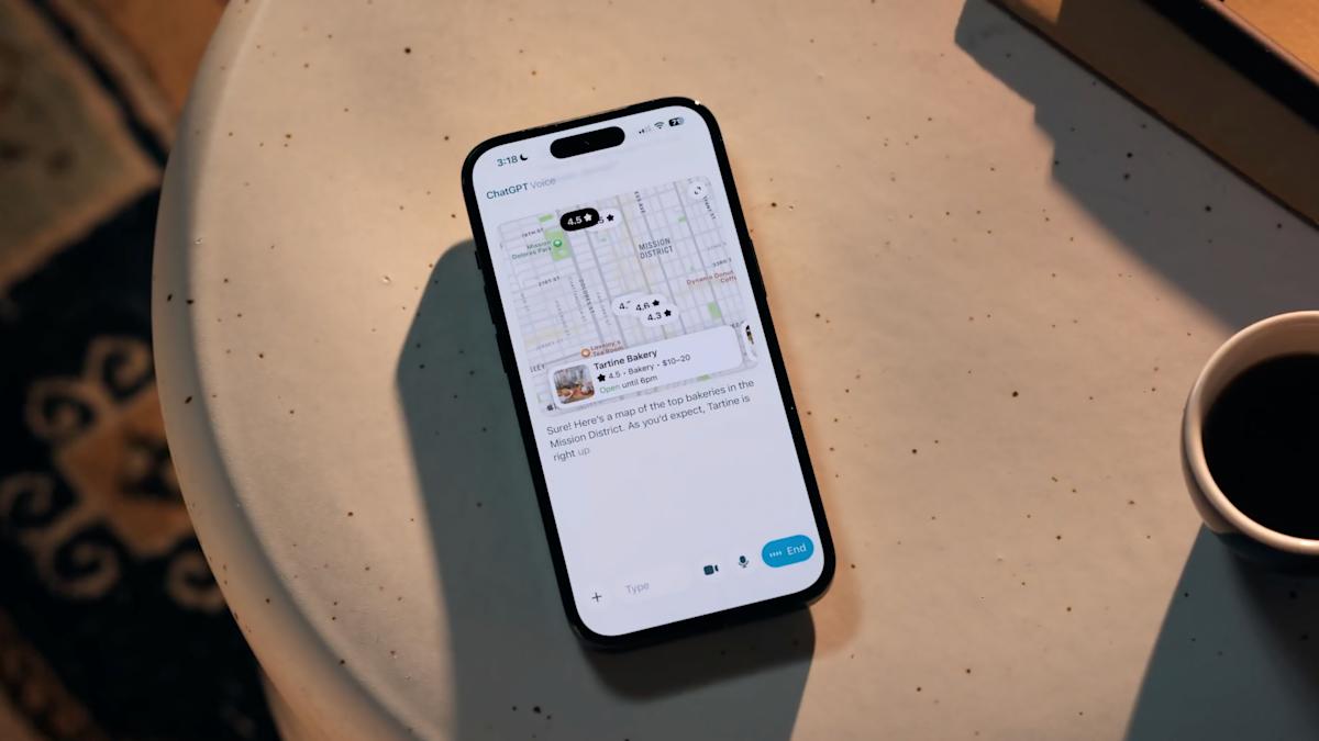 ChatGPT Voice is now available directly in your chat!