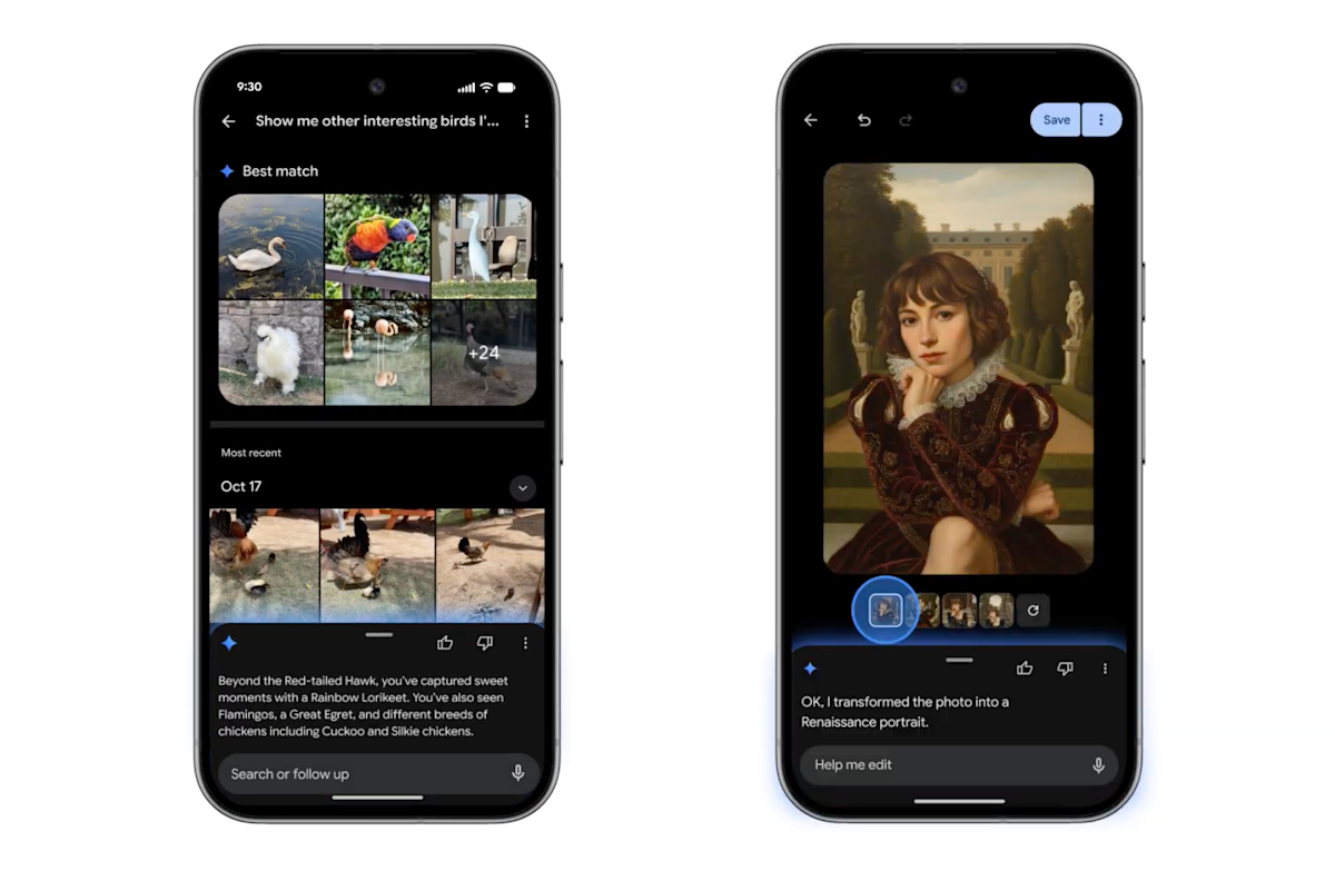 Google Photos Introduces Six New AI-Driven Features