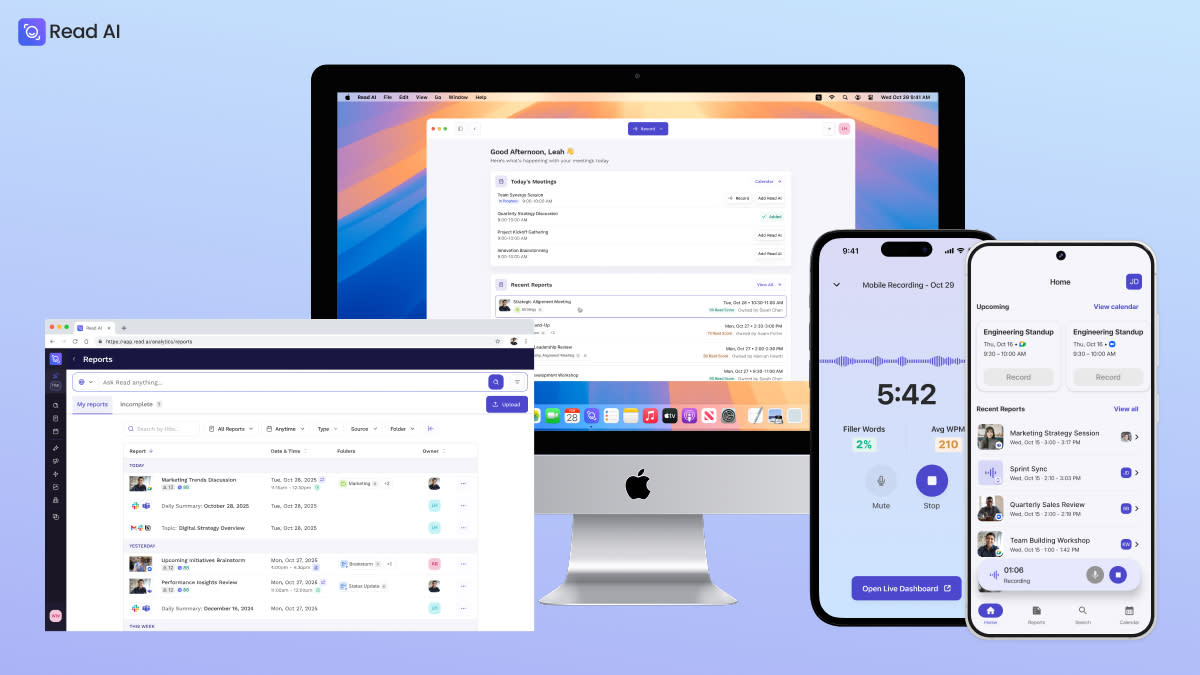 Read AI is developing a versatile note-taking app.