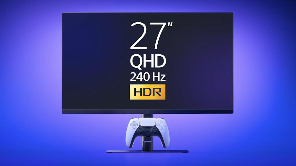 Sony launches official 240Hz PlayStation monitor with DualSense dock